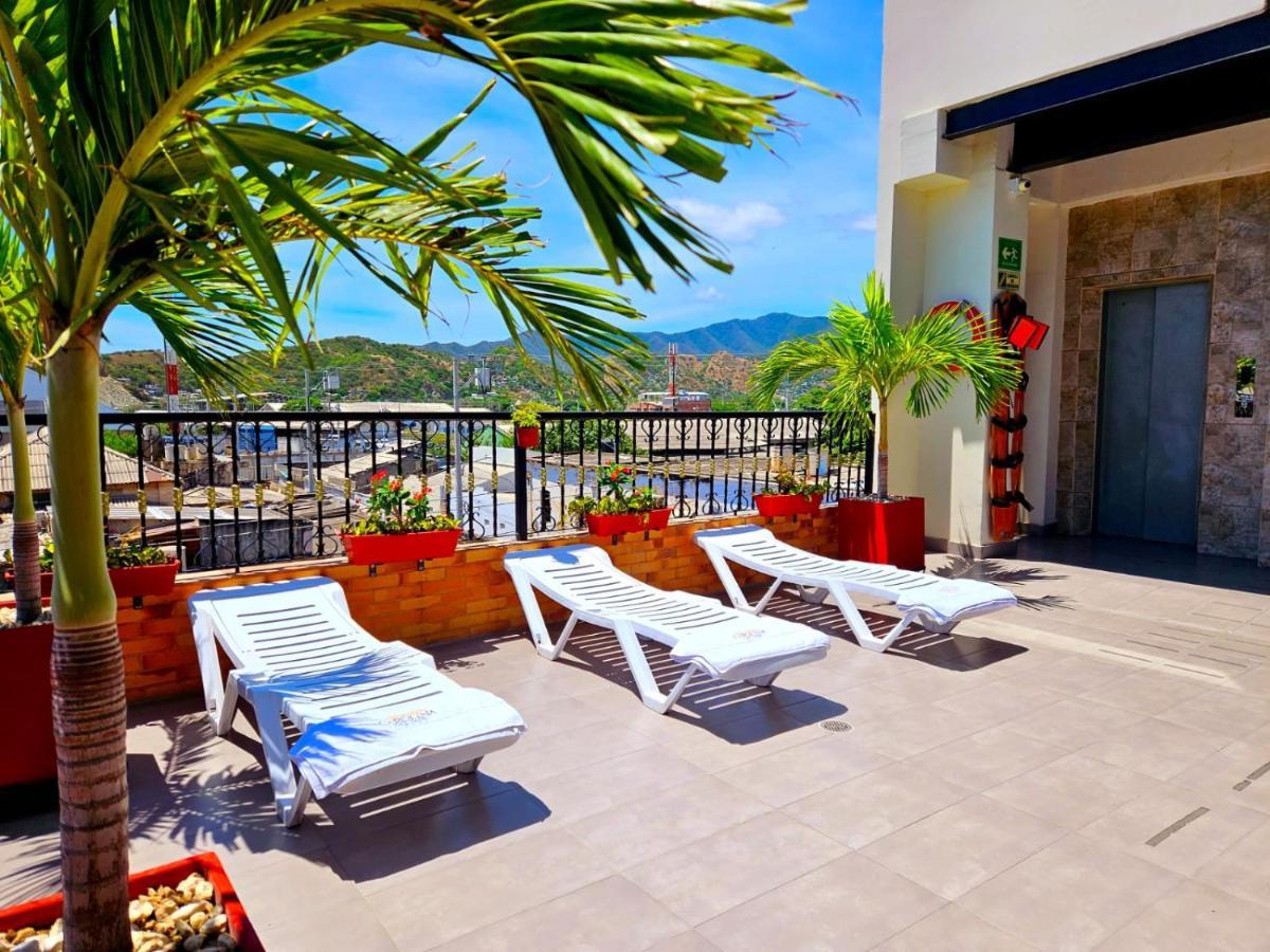 Hotel Carolina Del Mar 산타마르타 외부 사진