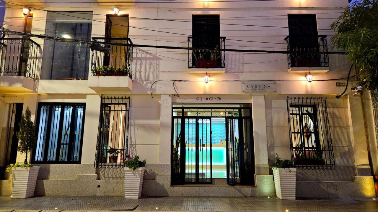 Hotel Carolina Del Mar 산타마르타 외부 사진